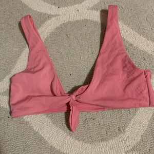 bikini tie front top